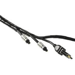 Flexibler Spiral-Kabelschlauch, universal, 7,5 - 30 mm, 2,5 m, Schwarz