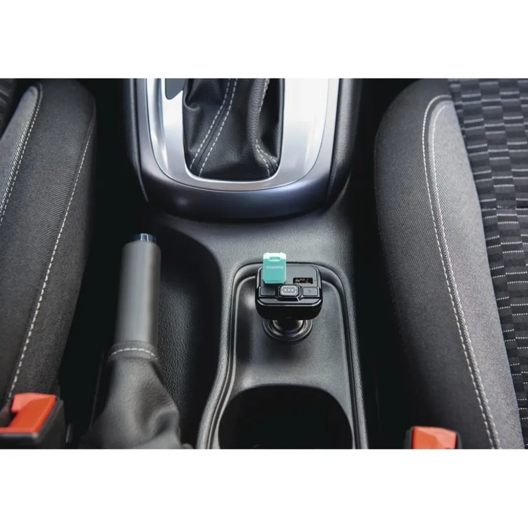 FM-Transmitter mit AUX-IN + USB-IN