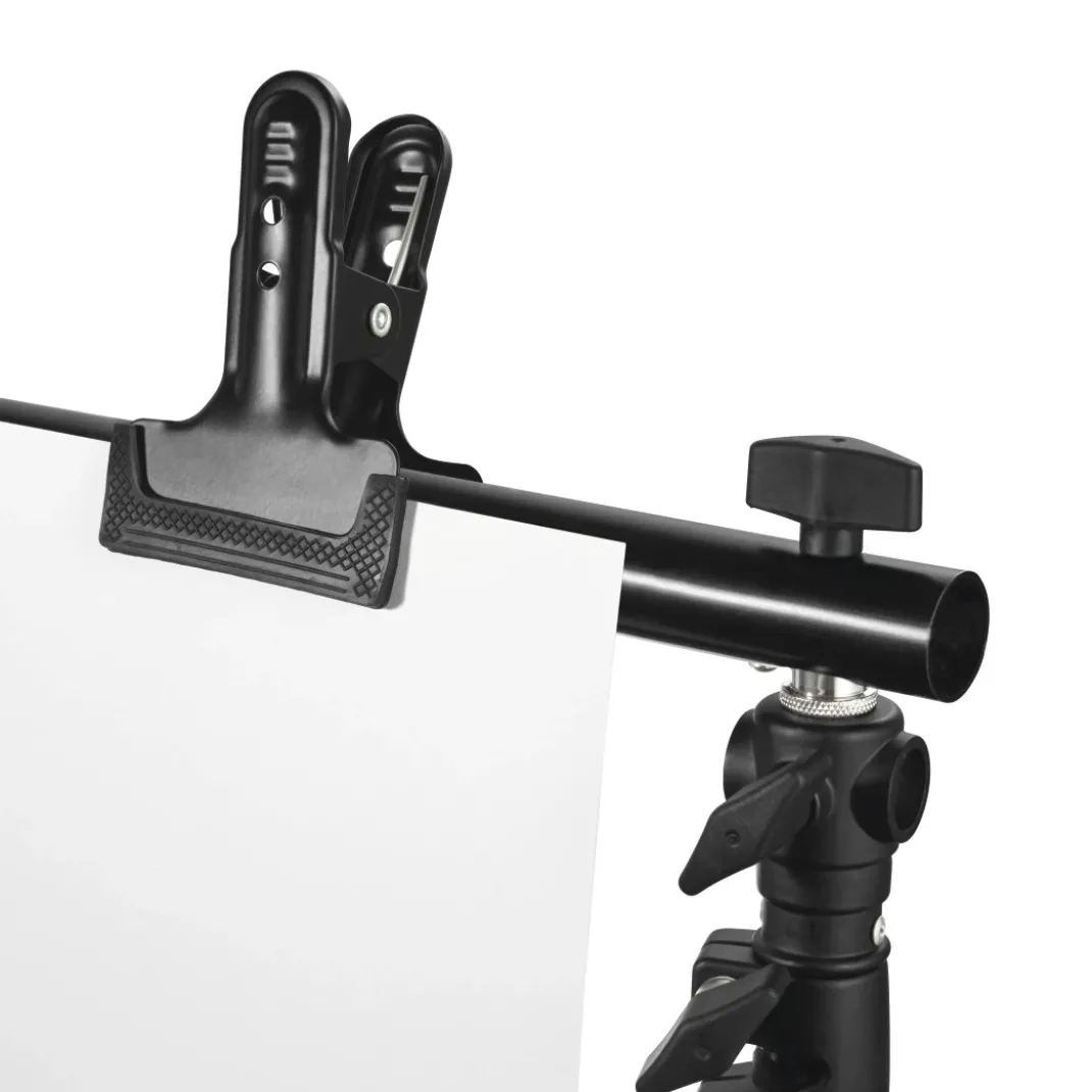 Foto-Hintergrundsystem für Studio und unterwegs, 158-295 cm, ausziehbar