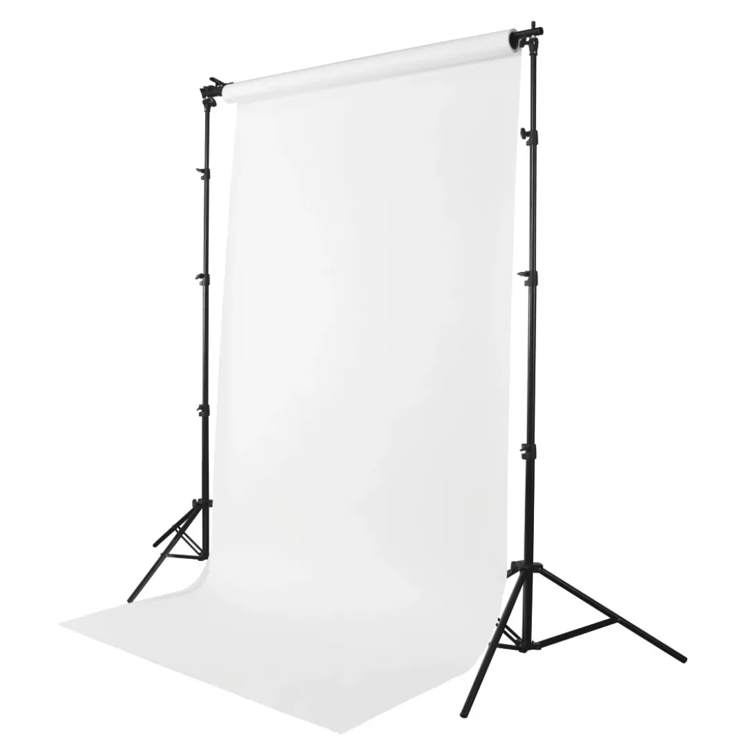Foto-Hintergrundsystem für Studio und unterwegs, 158-295 cm, ausziehbar
