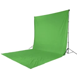 Foto-Hintergrundsystem für Studio und unterwegs, 158-295 cm, ausziehbar