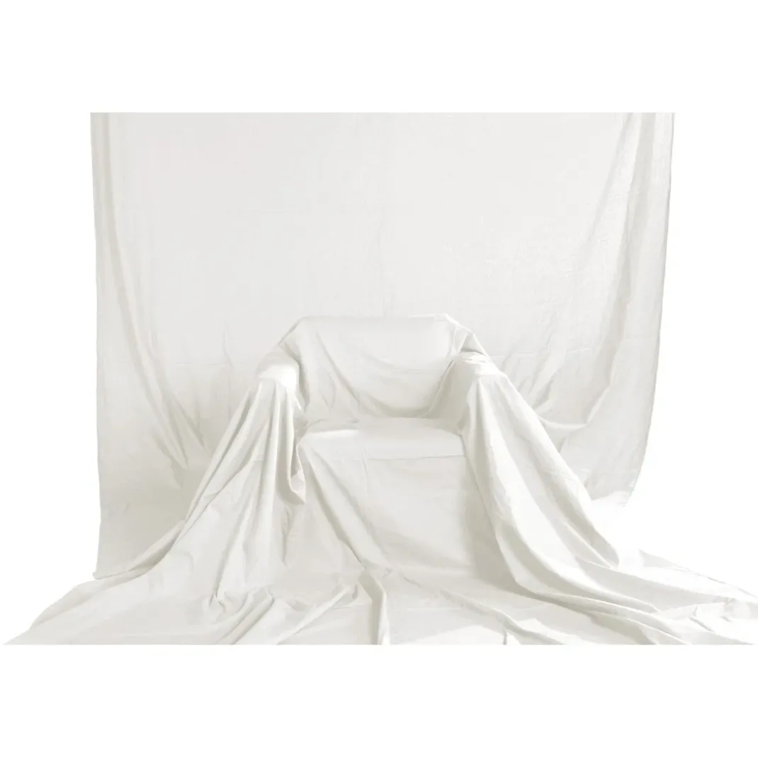 Fotostudio-Hintergrund, Stoff, 2,95 x 6 m, Weiß