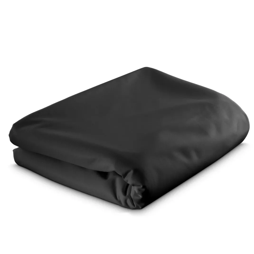 Fotostudio-Hintergrund, Stoff, Polytex, Non-Wrinkle, 2,94 x 6 m, Schwarz