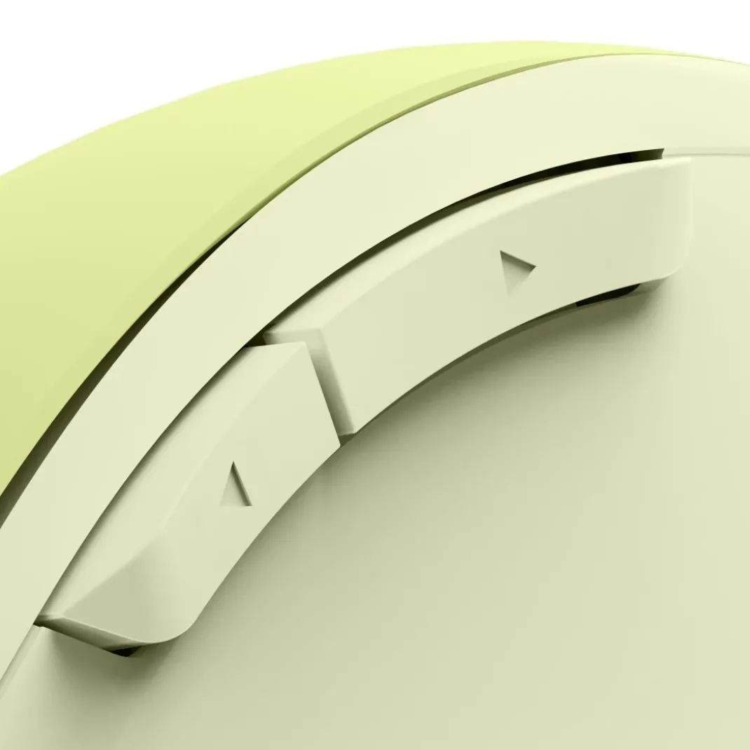 Funkmaus "WM-500", ergonomisch, 6 Tasten, ohne Klickgeräusch, Akku, Grün