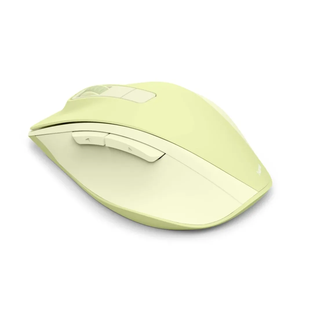Funkmaus "WM-500", ergonomisch, 6 Tasten, ohne Klickgeräusch, Akku, Grün