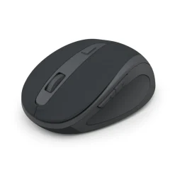 Funkmaus "WM-400", ergonomisch, optisch, 6 Tasten, ohne Klickgeräusch, SW