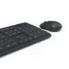 Funktastatur mit Maus "WKM-200", kabellos, 8 Media-Tasten, Schw., QWERTZ DE