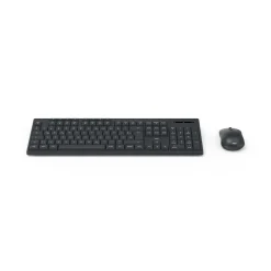 Funktastatur mit Maus "WKM-200", kabellos, 8 Media-Tasten, Schw., QWERTZ DE