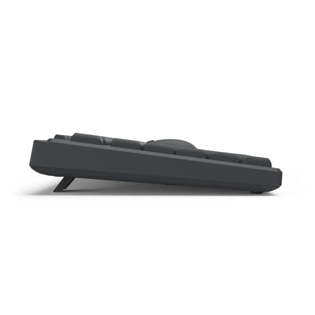 Funktastatur mit Maus "WKM-200", kabellos, 8 Media-Tasten, Schw., QWERTZ DE
