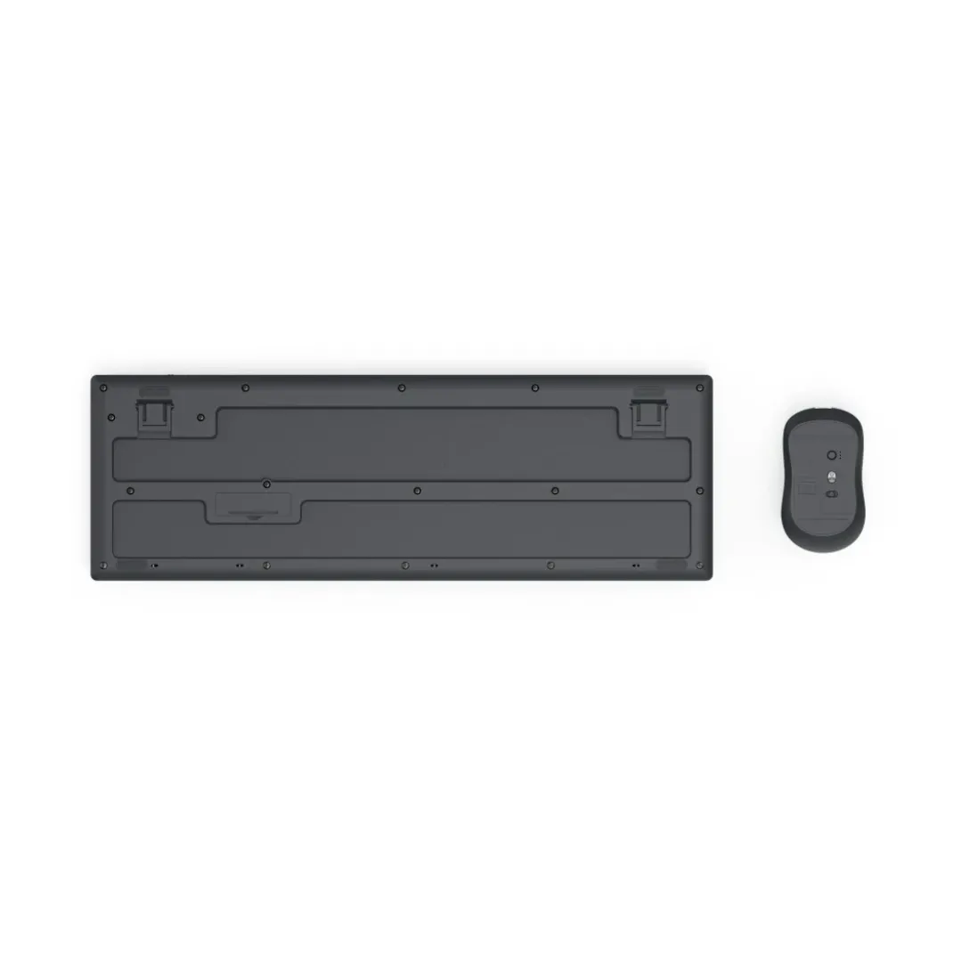 Funktastatur mit Maus "WKM-200", kabellos, 8 Media-Tasten, Schw., QWERTZ DE