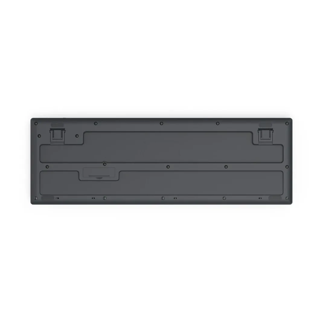 Funktastatur "WK-200", kabellos, Batterie, 8 Media-Tasten, Schw., QWERTZ DE