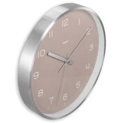 Funkwanduhr "Fidschi", ohne Ticken, Ø 30 cm, Aluminium