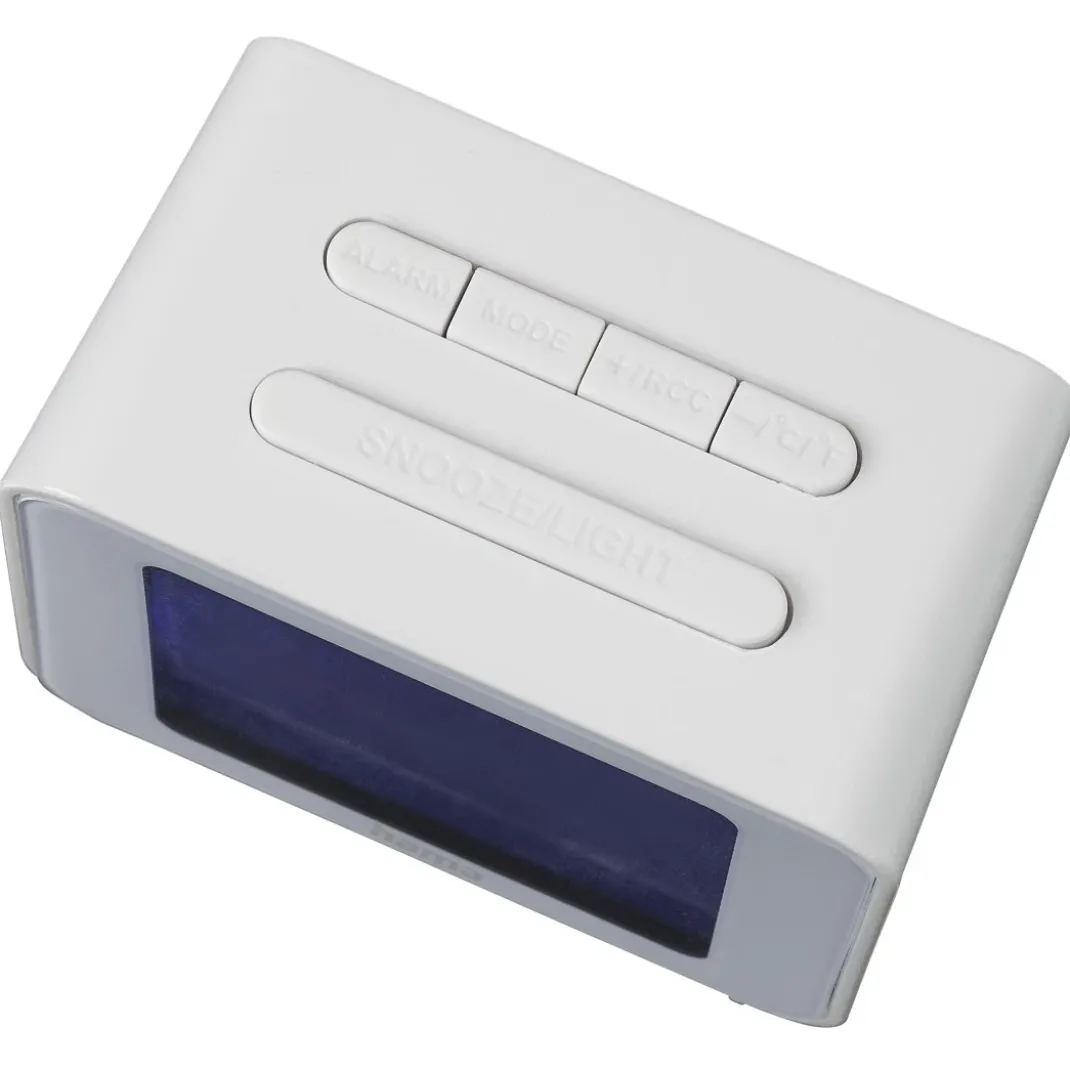 Funkwecker "Cube", Weiß