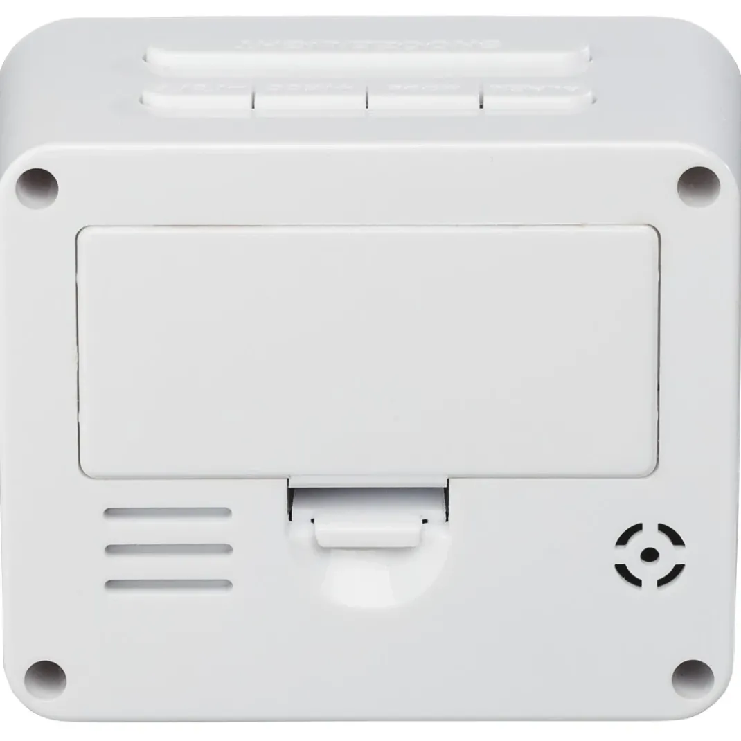 Funkwecker "Cube", Weiß