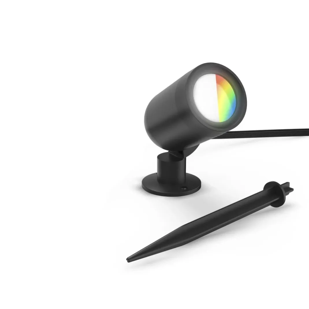 Gartenleuchte WLAN, Erweiterung für Hama Gartenstrahler + Erdspieß, IP65