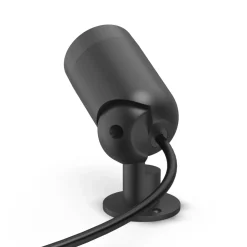 Gartenleuchte WLAN, Gartenstrahler + Erdspieß, Matter, IP65, farbig