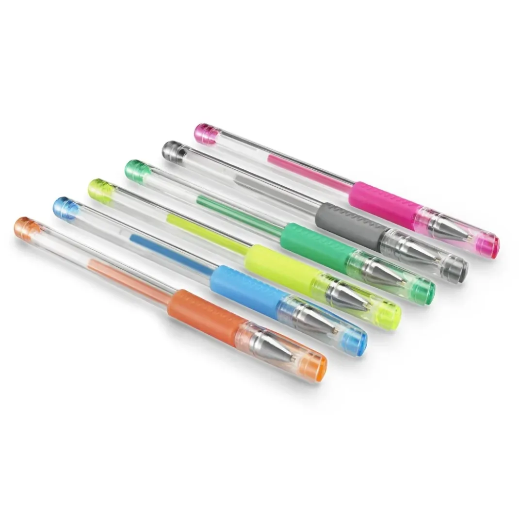 Gelschreiber 6-er Set "Glitter & Classic"