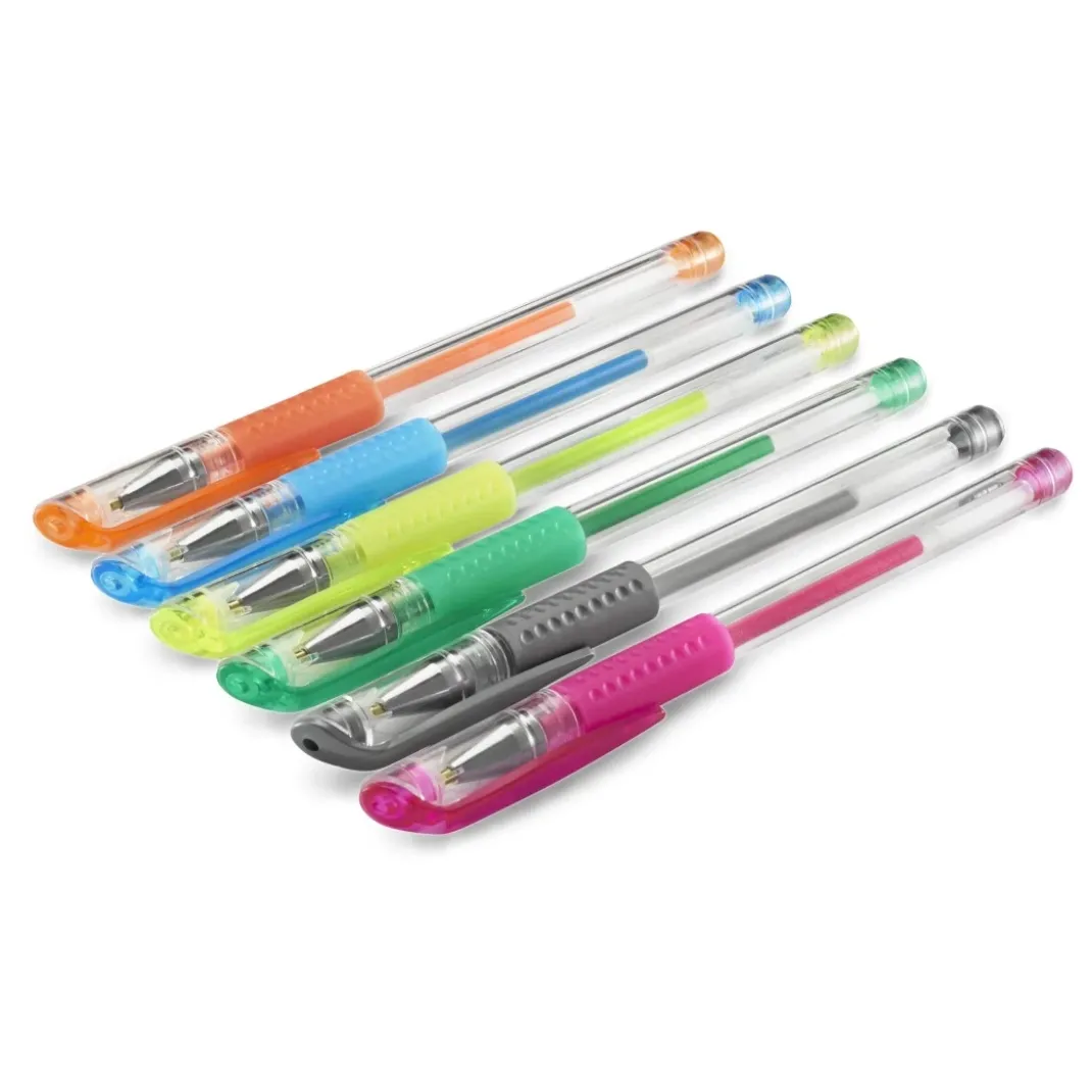 Gelschreiber 6-er Set "Glitter & Classic"
