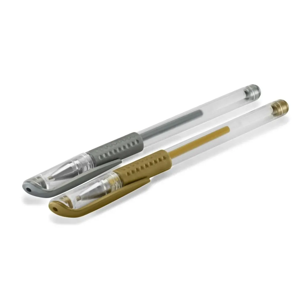Gelschreiber-Set "Classic", Gold/Silber