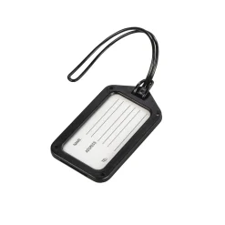 Gepäckanhänger 2er-Set, Schwarz