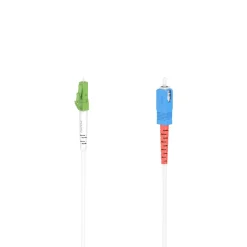 Glasfaser-Netzwerkkabel, LC/APC-Stecker - SC/UPC-Stecker, 10 Gbit/s, 9,00 m