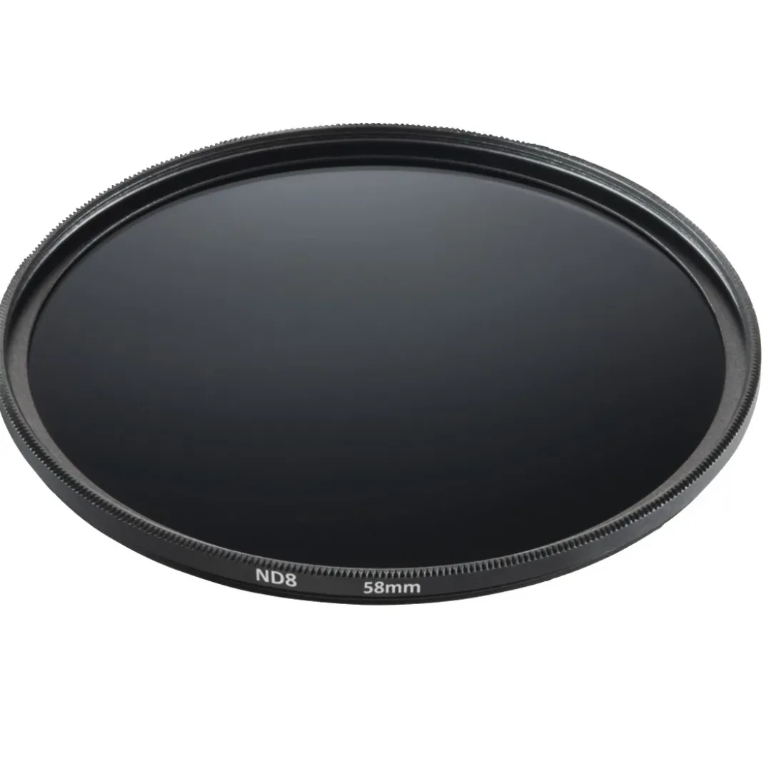 Graufilter-Set ND8, ND64, ND1000, 58 mm, mit Filtertasche
