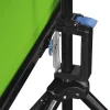 Green Screen Hintergrund mit Stativ, 180 x 180 cm, 2in1