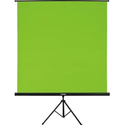 Green Screen Hintergrund mit Stativ, 180 x 180 cm, 2in1