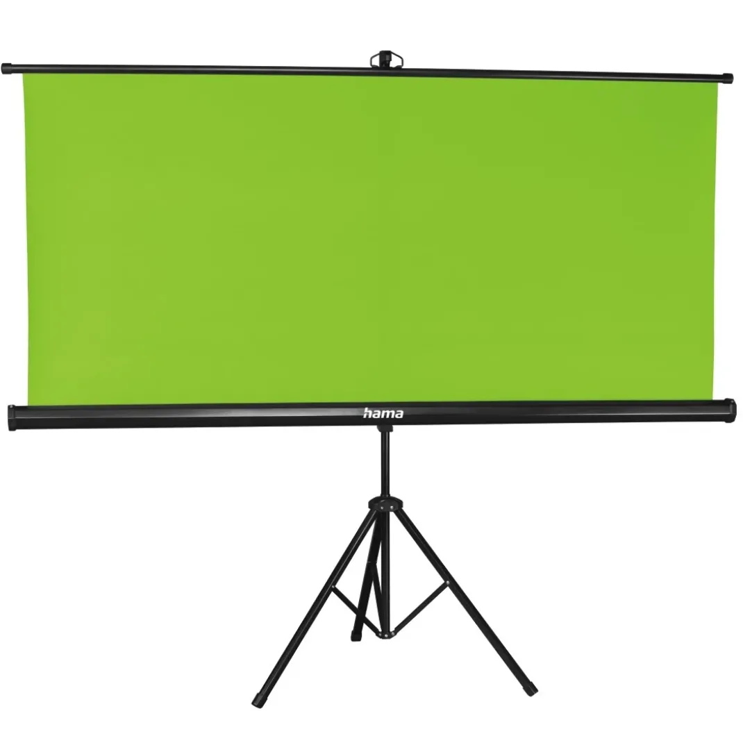 Green Screen Hintergrund mit Stativ, 180 x 180 cm, 2in1