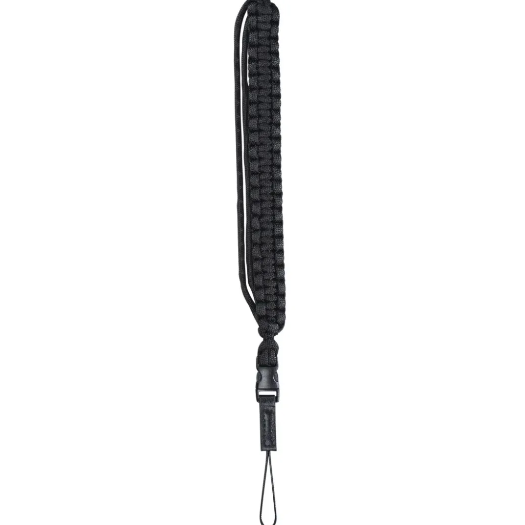 Handschlaufe "Braid 20", Schnellverschluss, Länge 20 cm, Schwarz