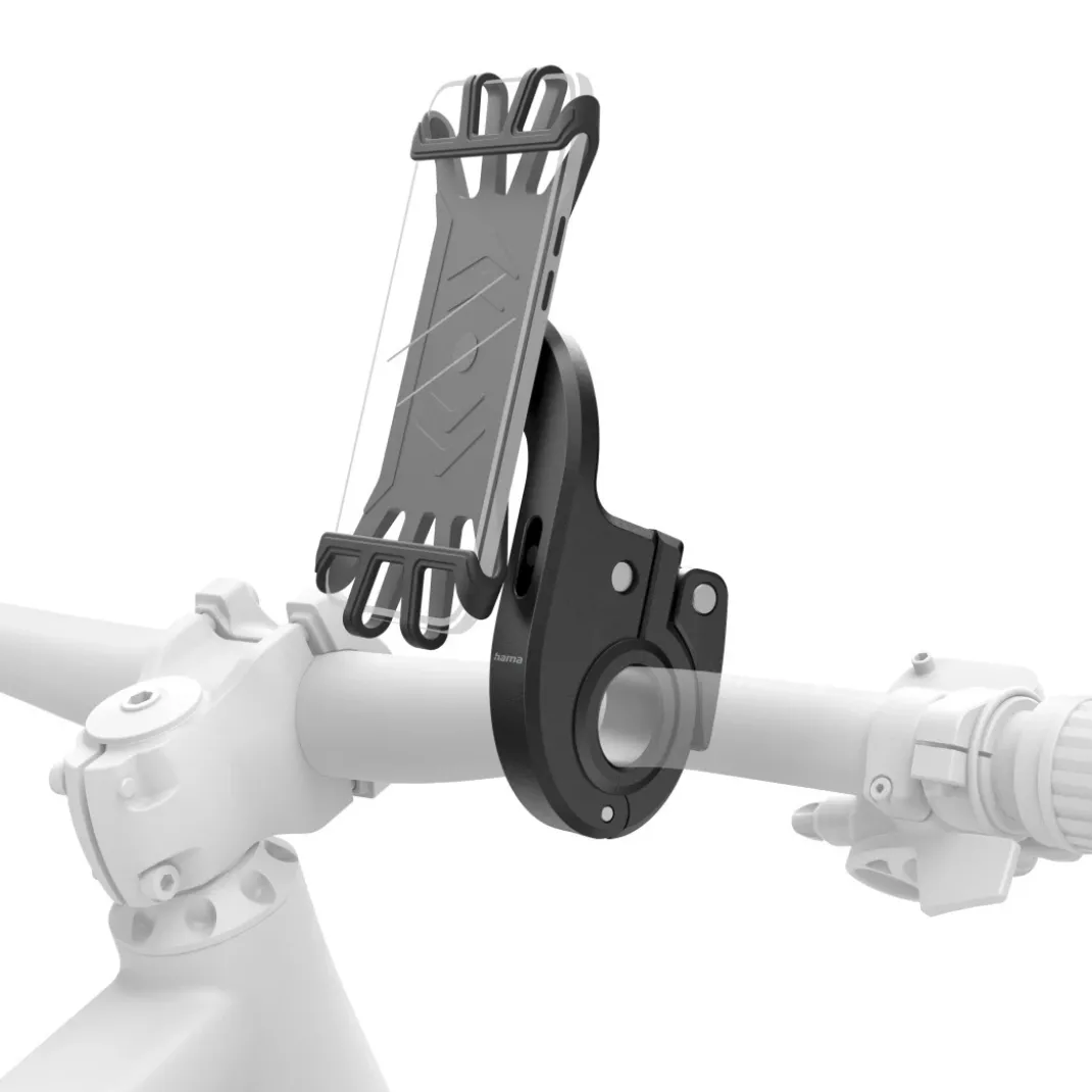 Handyhalterung für E-Bike, schnelle Anbringung, Silikon, drehbar, universal