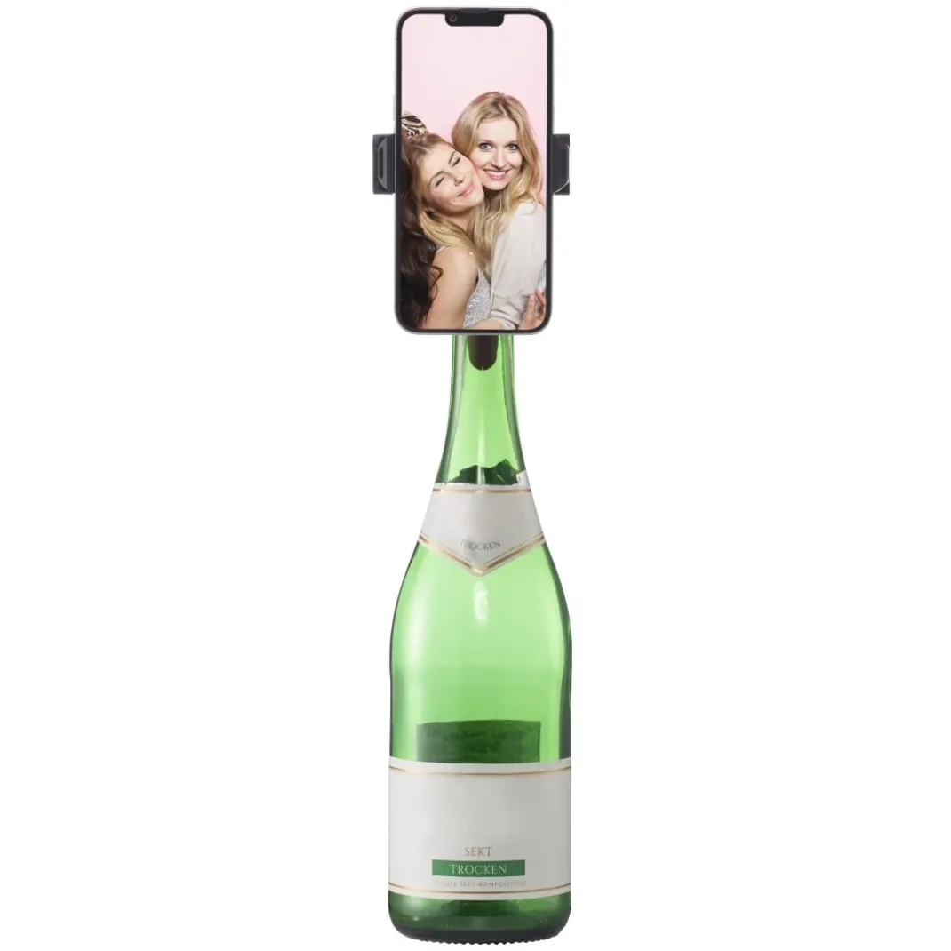 Handyhalterung für Flaschen "Bottle Pod Fun", für Smartphones 5,8 - 8,5 cm