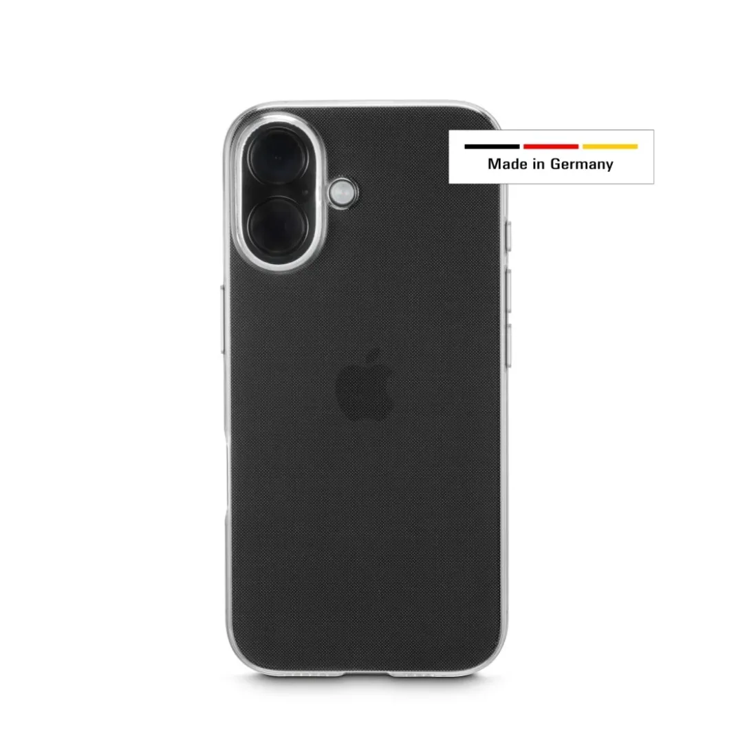 Handyhülle "Always Clear" für Apple iPhone 16, durchsichtig