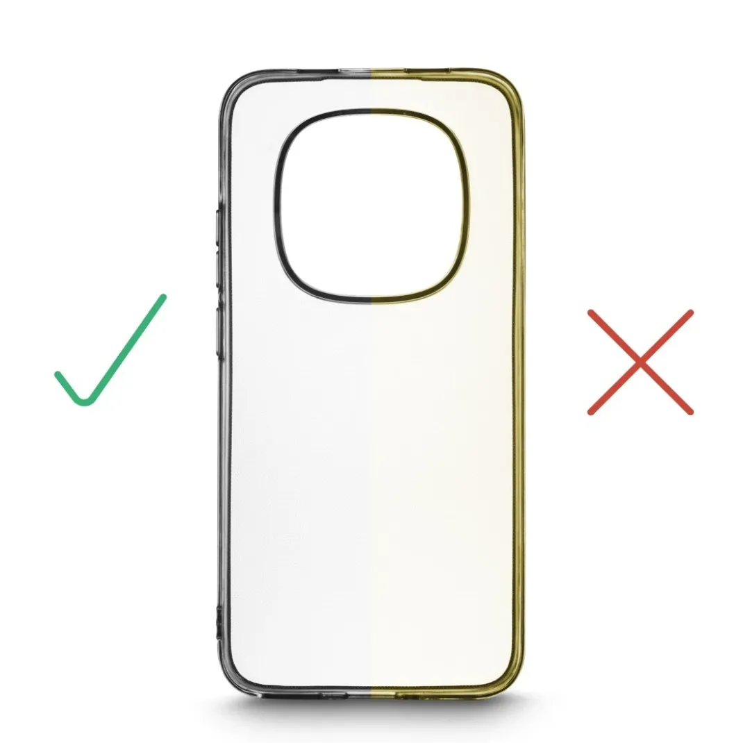 Handyhülle "Always Clear" für Xiaomi Redmi Note 15 Pro 5G, durchsichtig