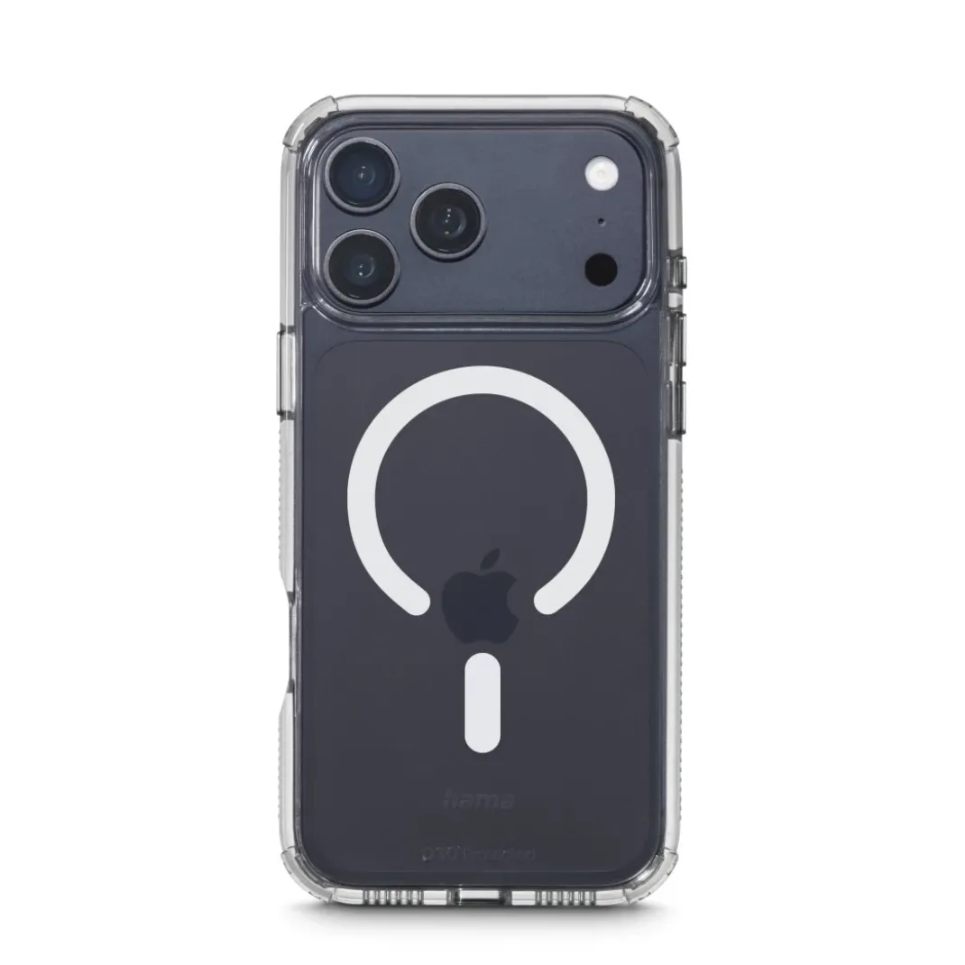 Handyhülle "Extreme Protect" f. iPhone 17 Pro Max, magnetisch, durchsichtig