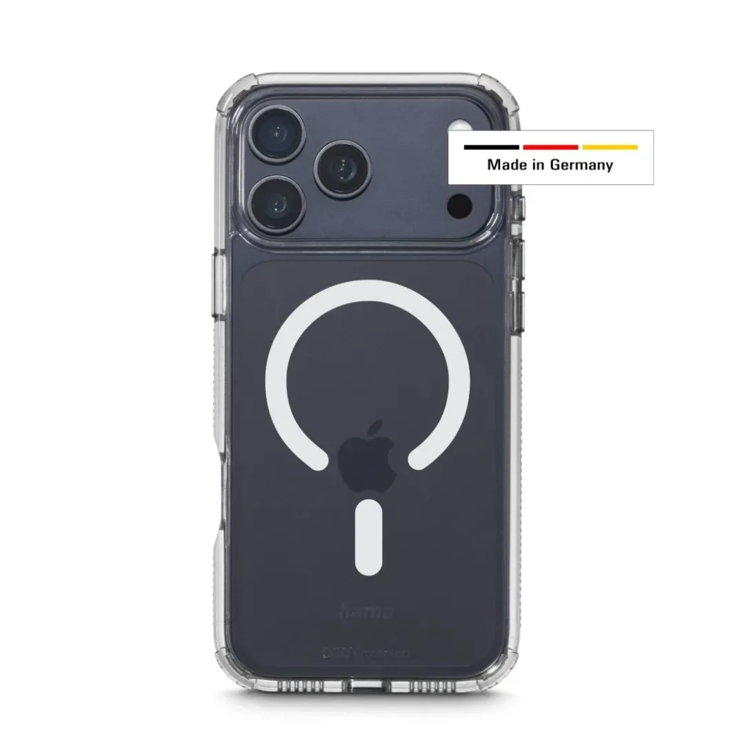 Handyhülle "Extreme Protect" f. iPhone 17 Pro Max, magnetisch, durchsichtig