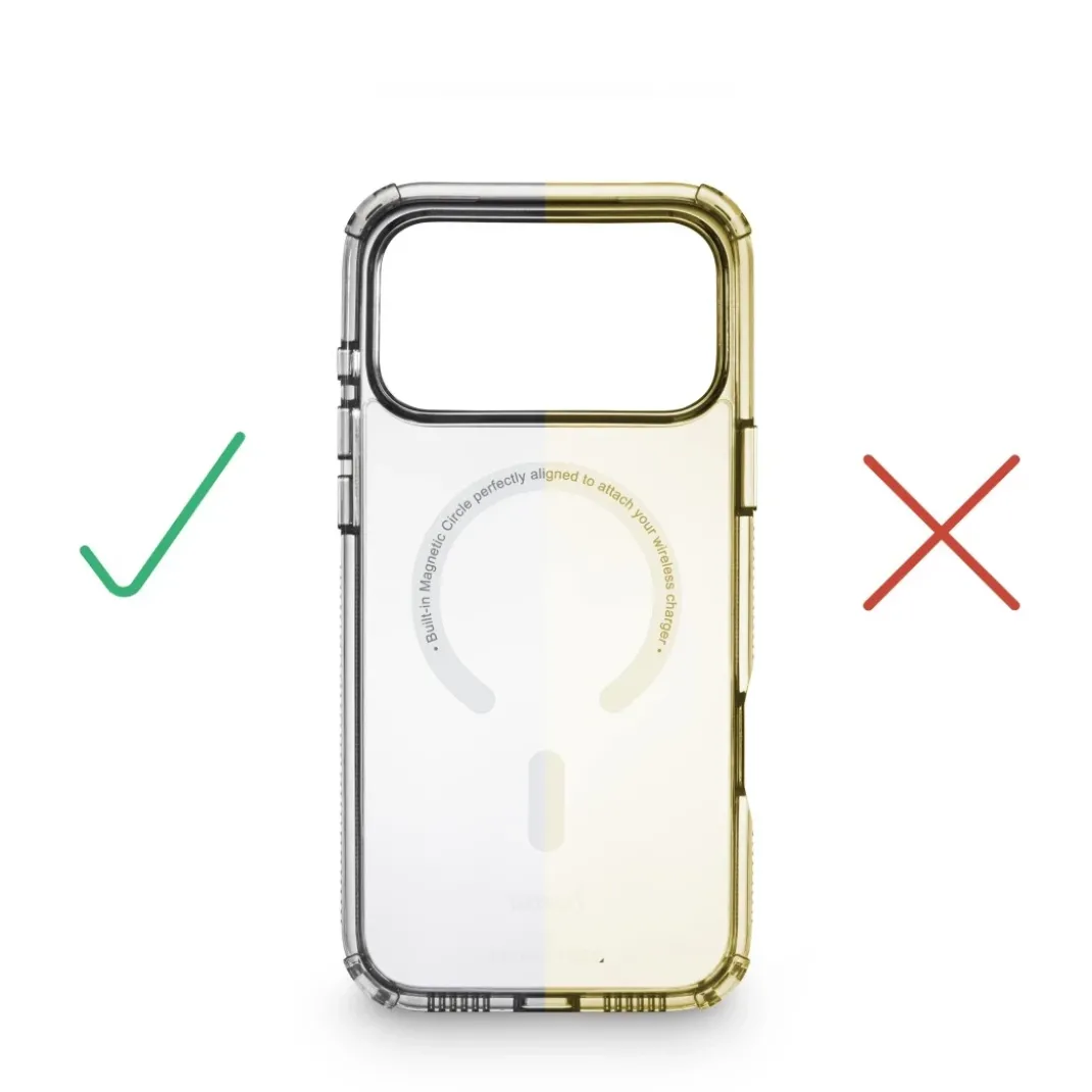 Handyhülle "Extreme Protect" f. iPhone 17 Pro Max, magnetisch, durchsichtig