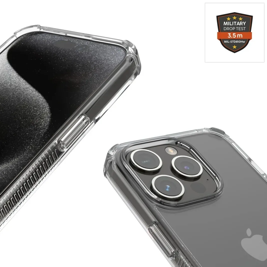 Handyhülle "Extreme Protect" für Apple iPhone 15, durchsichtig
