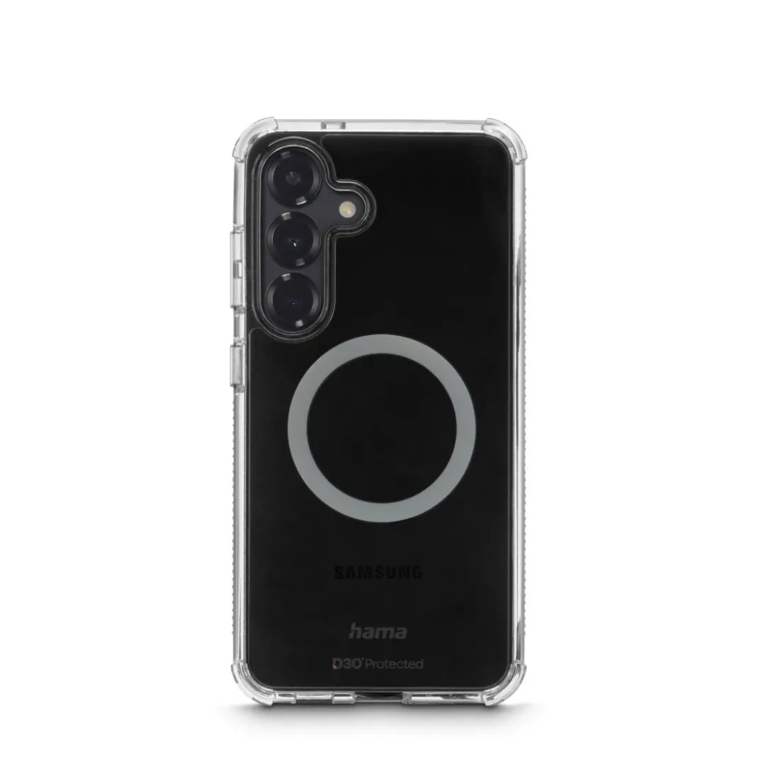 Handyhülle "Extreme Protect" für Galaxy S25, magnetisch, durchsichtig
