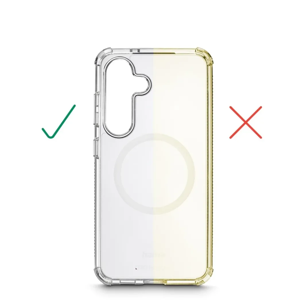 Handyhülle "Extreme Protect" für Galaxy S25, magnetisch, durchsichtig