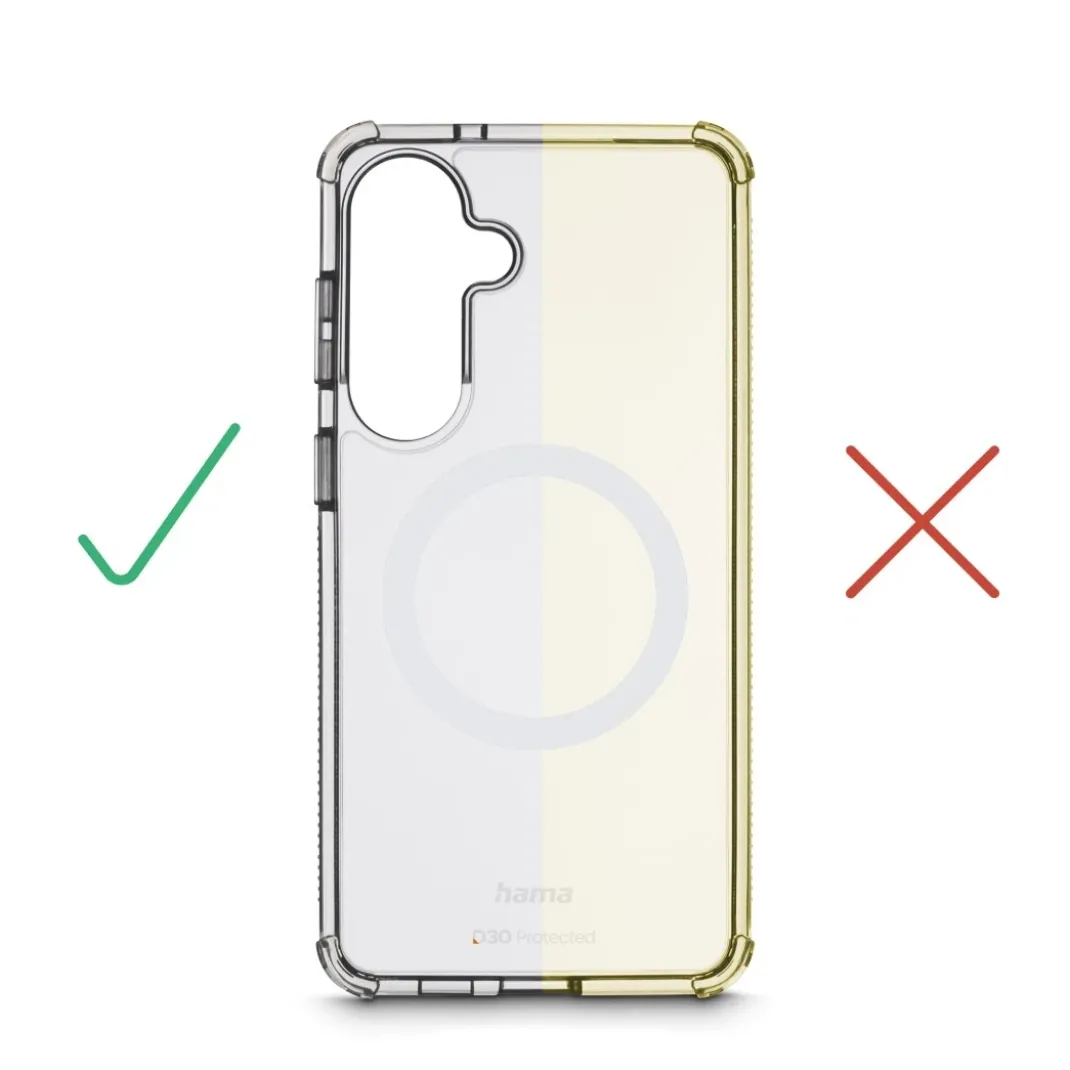 Handyhülle "Extreme Protect" für Galaxy S26+, magnetisch, durchsichtig