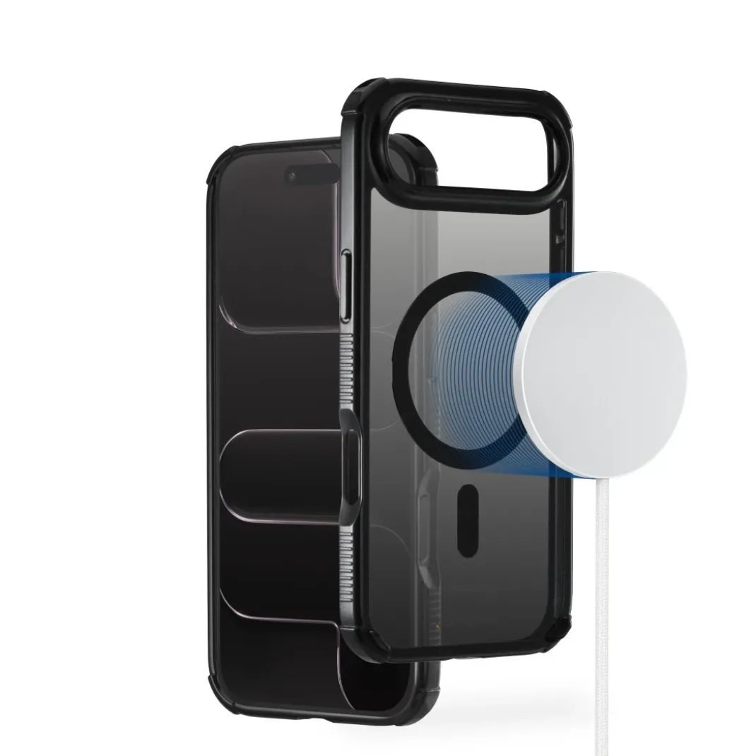 Handyhülle "Extreme Protect" für Apple iPhone Air, magnetisch, Schwarz