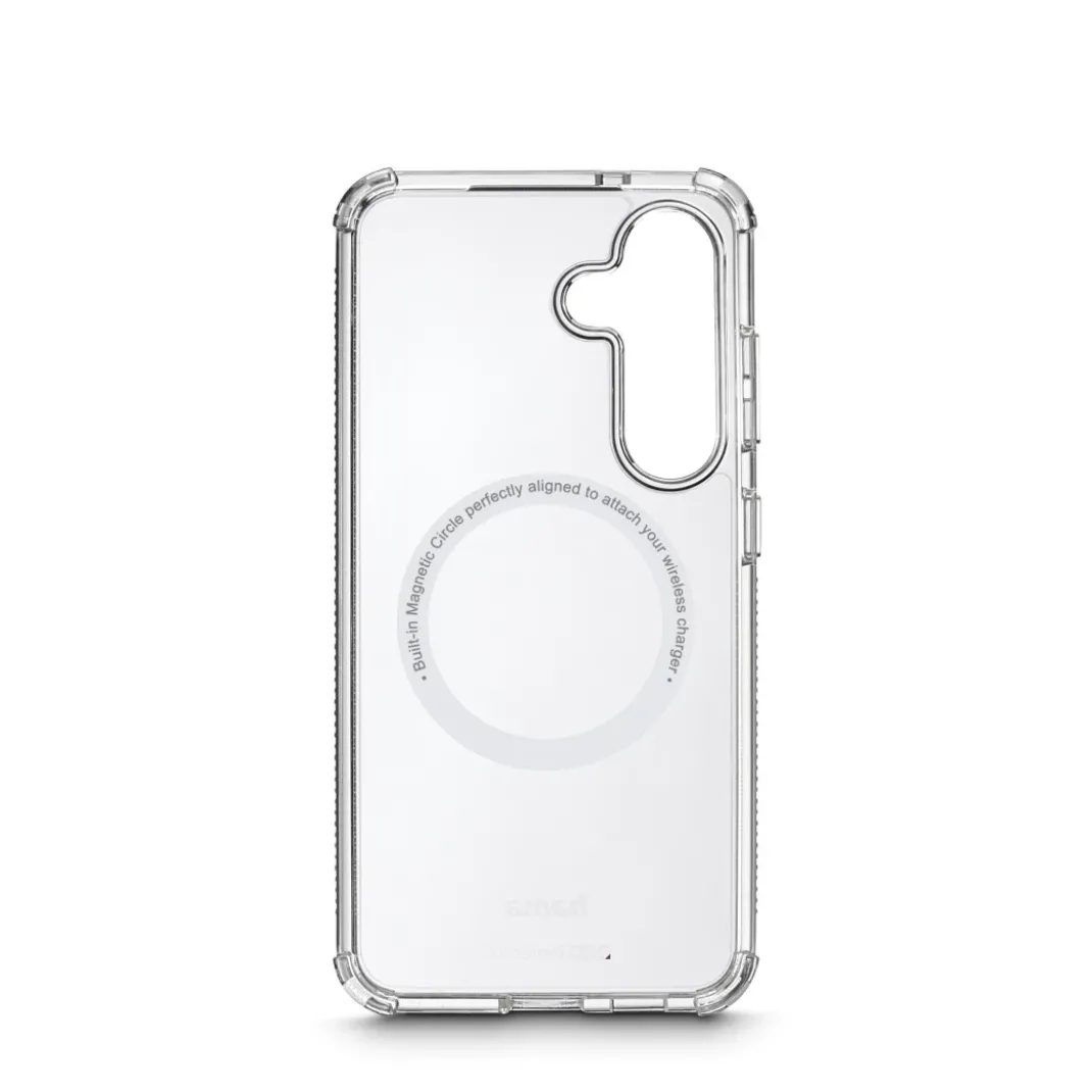 Handyhülle "Extreme Protect" für Galaxy S25 FE, magnetisch, durchsichtig