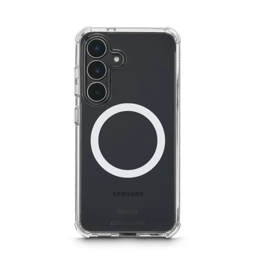 Handyhülle "Extreme Protect" für Galaxy S25 FE, magnetisch, durchsichtig