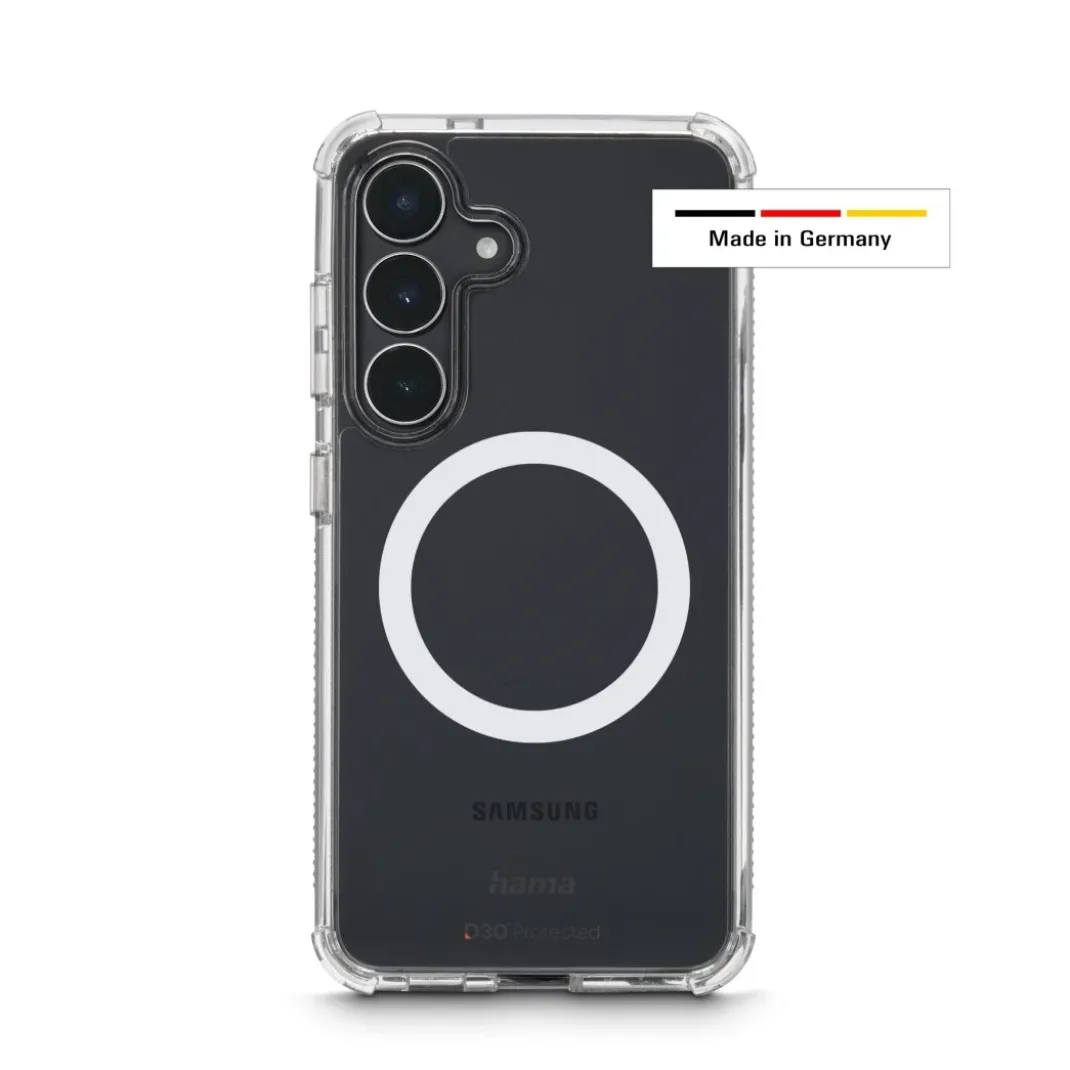 Handyhülle "Extreme Protect" für Galaxy S25 FE, magnetisch, durchsichtig