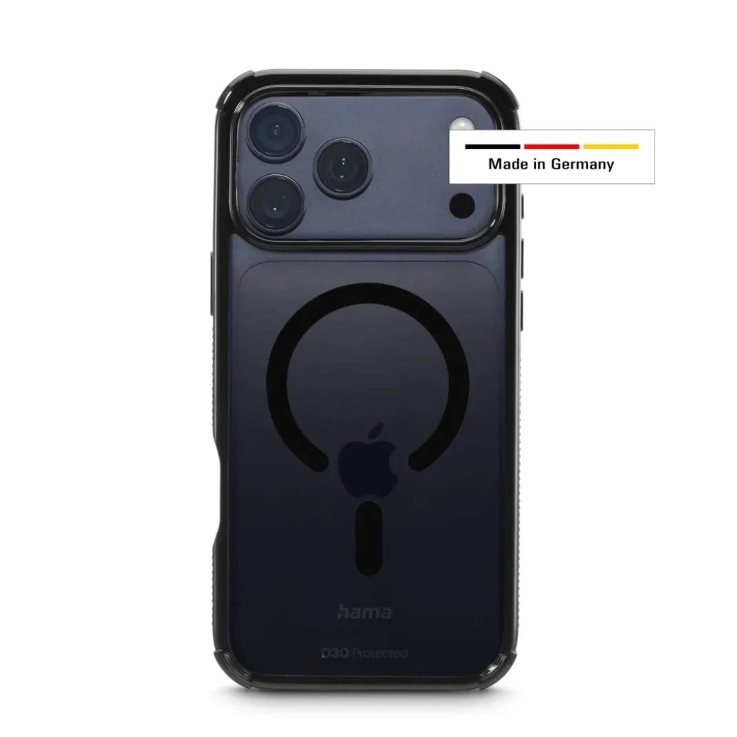 Handyhülle "Extreme Protect" f Apple iPhone 17 Pro Max, magnetisch, Schwarz