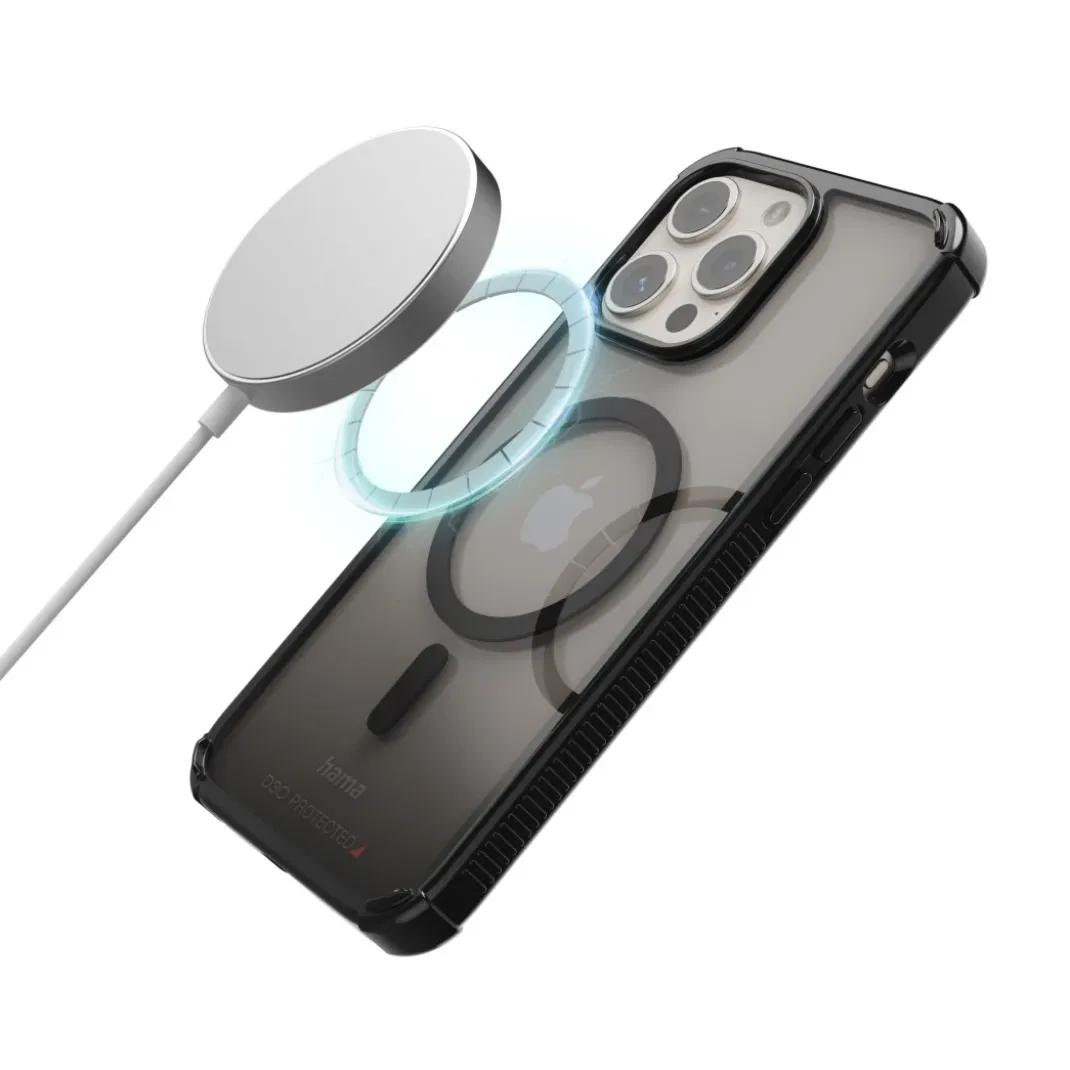 Handyhülle "Extreme Protect" für iPhone 16 Pro Max, magnetisch, Schwarz