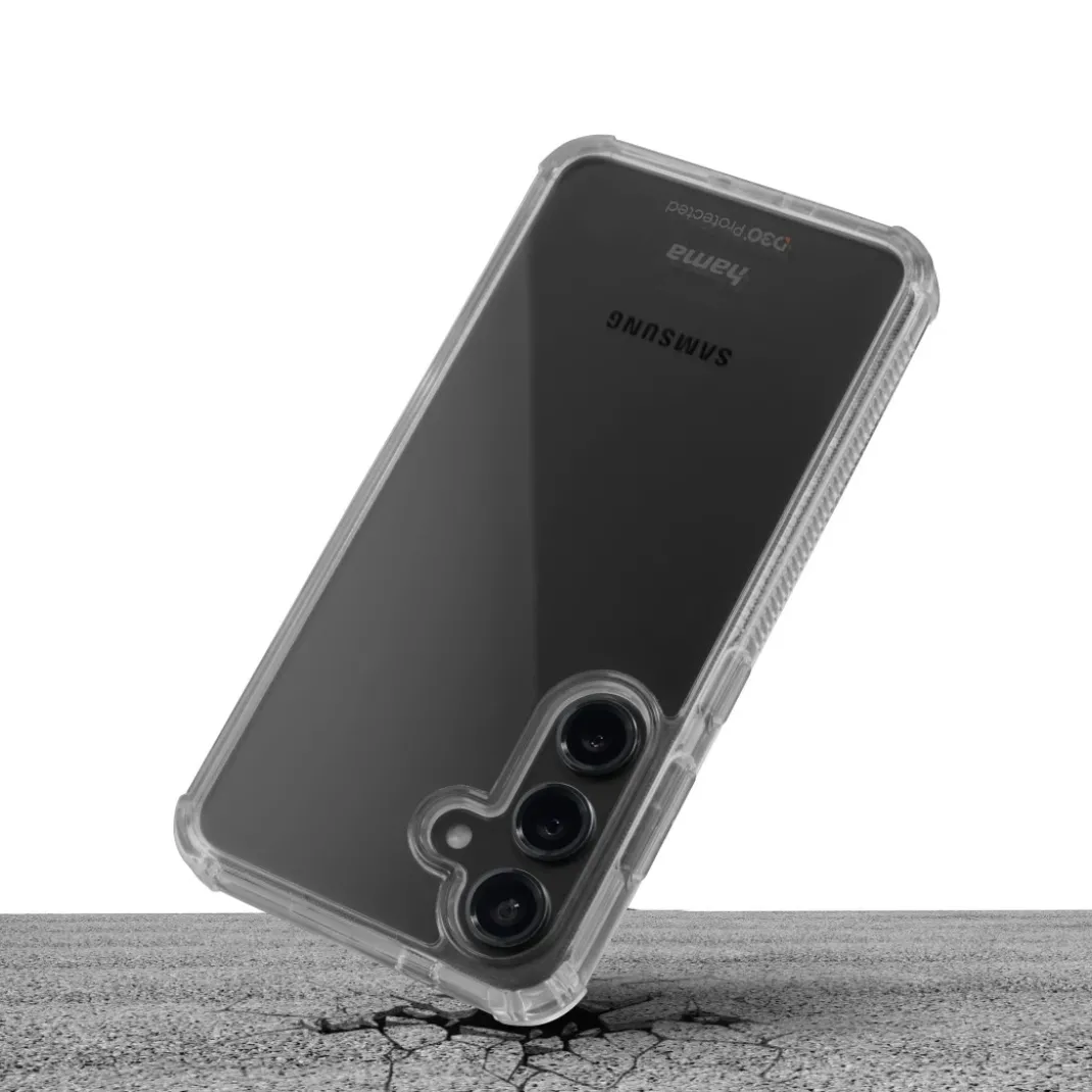 Handyhülle "Extreme Protect" für Samsung Galaxy S25, durchsichtig