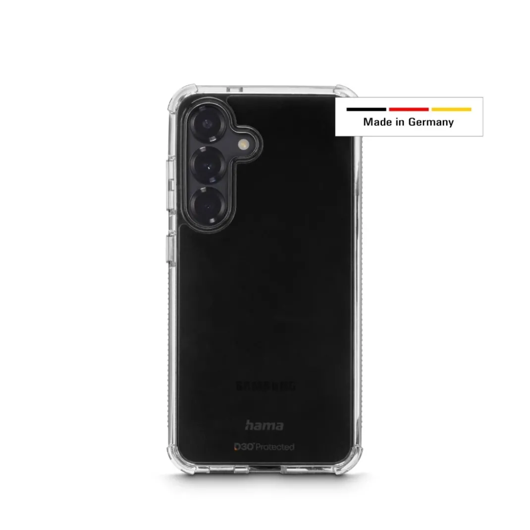 Handyhülle "Extreme Protect" für Samsung Galaxy S25, durchsichtig