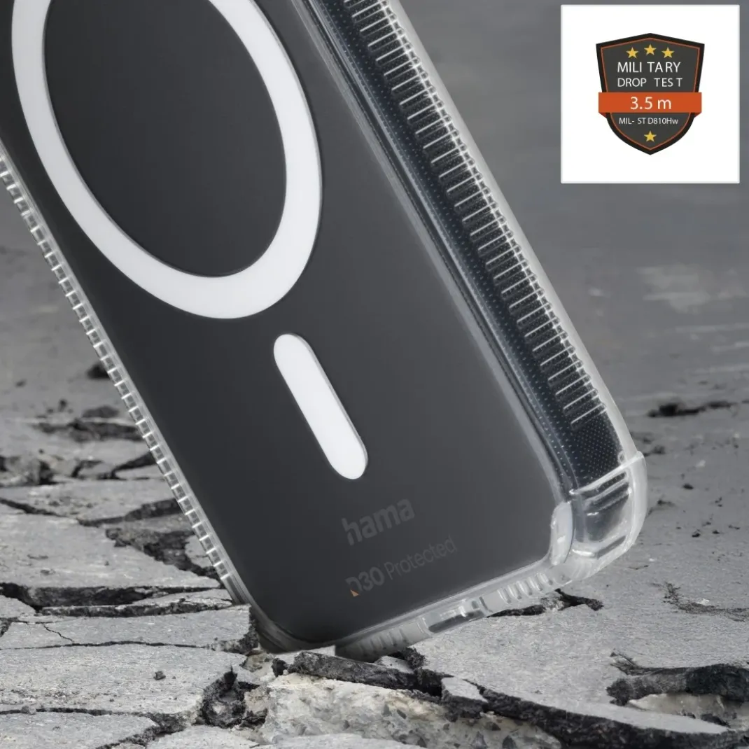 Handyhülle "Extreme Protect" für iPhone Air, magnetisch, durchsichtig